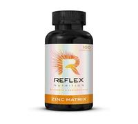 Reflex Nutrition Zinc Matrix - Magnesium, Zinc, Vitamin B6, Boron & Copper Supplement - Fatigue and Tiredness Supplements - Normal Muscle Function - Support Metabolism and Immune System (100 Capsules)