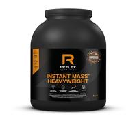 Reflex One Stop Xtreme Mass Gainer, Protein Powder, Chocolate, 2.03kg | All-in-One Mass Gainer with 55g Protein, 10.3g BCAAs and 5,000mg Creatine for Muscle Building.