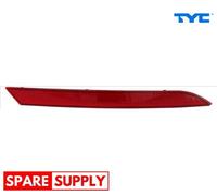 REFLEX REFLECTOR FOR VW CC TYC 17-5590-00-9 FITS LEFT