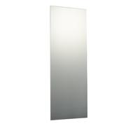 Reflex Sales 120 x 45cm Rectangle Plain Frameless Unframed Bathroom Mirror with Wall Hanging Fixing Hardware
