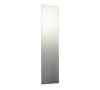 Reflex Sales and Marketing Ltd 120 x 30cm Rectangle Plain Frameless Unframed Bathroom Mirror with Wall Hanging Fixing Hardware