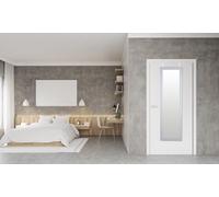 Reflex Sales and Marketing Ltd 130.5cm x 39.5cm, Overdoor Mirror, Full Length, for Bathroom/Bedroom/Wardrobe/Interior Door - Large Flat - Grey