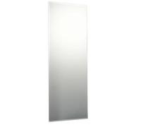 Reflex Sales and Marketing Ltd Framless Wall Mirror With Bevelled Edge, 4mm Glass, Pre-Drilled Incl: Wall Fixings (120 x 45cm)