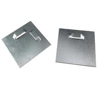 Reflex Sales Mirror Glass Panel Wall Hanging Mounting Fixing Kit Hardware - Metal Adhesive Plate Wall Kit
