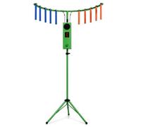 Reflex Stick Challenge Game, Adjustable Speed Hand-Eye Coordination Trainer Arcade Machine with LED Light & Music Reaction for Events, Rentals, and Family Game Nights Blue