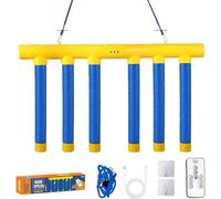Reflex Stick Game, Drop Stick Reflex Challenge Game, Catching Sticks Games, Reaction Training Toy, Adjustable Speed Hand-Eye Coordination Test, Upgrade Remote Control(Blue,No Light Remote)
