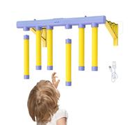 Reflex Sticks - 3-speed Soft USB Rechargeable Fun Toys - Drop Stick Game - for Birthdays Parties Living Rooms Halloween Gardens Indoor Schools Holidays Gardens