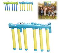 Reflex Sticks Rebounce Game,Luminous Reflective Drop Stick Challenge Game, Hand Eye Coordination Reflex Trainer with 3 Speed Modes, Glow-in-The-Dark