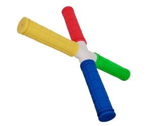 Reflex Training Equipment - 4 Head Reaction Baton, 278g Lightweight Catching Sticks, PVC Rubber Coordination Tool, Sports Agility Speed Improvement Trainer | Exercise Game For Kids Adults Co