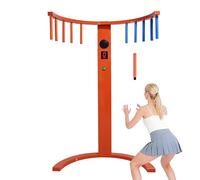 Reflex Training Game Machine with Countdown Timer, 3 Challenge Modes, 10 Reaction Speeds, 6 Difficulty Levels, Skill-Developing Fun for All Ages