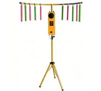 Reflex Training Game Machine with LED Light, 3 Challenge Modes, 10 Reaction Speeds, Adjustable Tripod Height, Fun Skill-Developing Game for All Ages