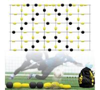 Reflexes Agility Training Kit, 6.5 * 5.2/9.2ft Floor Matrix Deflector, Soccer Goalkeeper Training Equipment With 4 Water Bags, Suitable For Schools, Football Clubs