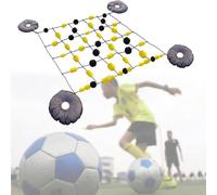 Reflexes Agility Training Kit,Goalkeeper Training Equipment, 6.5*5.2/9.2ft Pro Floor Matrix Deflector, Multiple Different Refraction Angles,Reflex and Agility Training 2*1.6m(6.5*5.2ft)