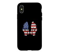 Reflexology American flag Reflexologist America massage Case for iPhone X/XS