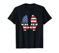 Reflexology American Flag Reflexologist America Massage T-Shirt