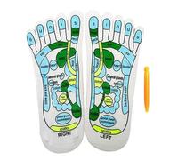 Reflexology Cotton Reflexology Foot Massage Beginners | Separated to Five Cotton Massage, English with Tool