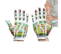Reflexology Gloves - Acupuuncture Point Massage Gloves Hand Spa Gloves | Finger and Foot Massage Gloves for Women Men Hand Reflex Tools