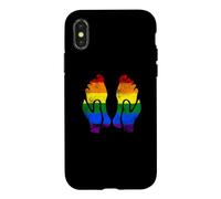 Reflexology LGBT flag Reflexologist LGBTQ massage Case for iPhone X/XS