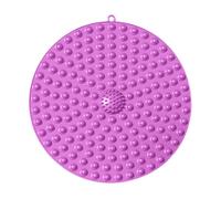 Reflexology Mat - Toe Pressure Board Foot Pad | Foot Pressure Point Mat, Feet Massage Mats Pressures Points Mats | 21.65inch Ergonomic High Elasticity Round Pressures Point Board Feet Massage Pad for