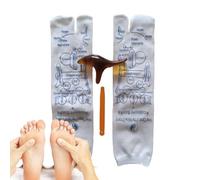 Reflexology Socks - Breathable Soft Comfortable - Reflexology Foot Massage Socks | for Wife Husband Son Daughter Women Boys Girls Youth Teens