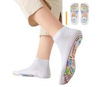 Reflexology Socks, Pressure Point Socks, Reflexology Socks - Massage Socks for Body Relief, Foot Reflexology, Massage Tired Body, Relieve