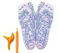 Reflexology Socks,Reflexology Socks with Massage Tool,Soothing and Relaxing, Reduce Fatigue,Acupressure Reflexology Socks Foot Massage Socks for Women & Men (Men, 1pcs)