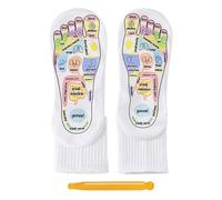 Reflexology Socks with Tools, Pressure Socks with Tool | Massage Foot Socks | Cotton Stress Socks for Adult Tired Foot Post-Workout Tes Stimulation