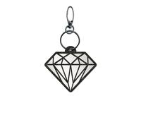 Reflexy Diamond Design Reflector Pendant Recycled Felt Pedestrian Reflector Pendant Diamond Cut Diamond Gemstone Jewellery Symmetry
