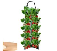 Reflimand Hanging Grow Bags, Hanging Planter Grow Bag, Multifunction Vegetable Flower Strawberry Planter Pouch, Breathable Plant Growing Pouch for Vertical Gardening, for Carrot Tomato Potato Roses