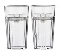 Reflo Smart Cup, a Smart Alternative to Sippy Cups (Clear - 2 Pack)