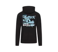 Reflo Williams Racing F1 Team, Official Driver Collection, Carlos Sainz Driver Graphic Sweatshirt Hoody, Black, Blue (UK, Alpha, XL, Regular, Regular)