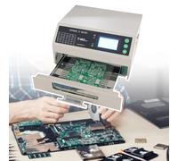 Reflow Oven 110V 800W Soldering Station, Automatic IC Heater for PCB and Aluminum Substrate, Soldering Area 7.08 x 9.25 Inch