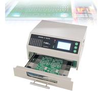 Reflow Oven 800W Automatic Soldering Machine with 180x235mm Area, 0-150℃ Temperature Control, Circulation Design for PCB SMT Applications