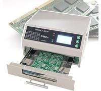 Reflow Oven 800W, PCB Reflow Soldering SMD Rework Station, Automatic Soldering Machine, Welding Area 180 x 235 mm, Connects to Computer