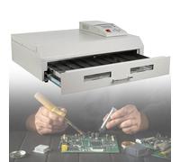 Reflow Oven Automatic Soldering Machine, Precise Temperature Control with 8 Predefined Waves, Ideal for Circuit Boards and Aluminum Substrates