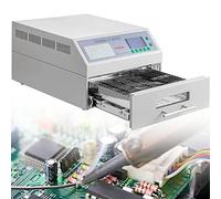 Reflow Oven, Industrial Infrared Heater & Hot Air Circulation Soldering Machine, 300x320mm Area, Temperature Range 0℃～280℃, 1500W Power