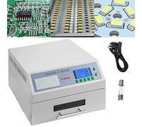 Reflow Oven T-962A Micro-Computer Control Reflow Soldering Machine with 300x320mm Soldering Area Drawer Type Lead Arbitrary Reflow Soldering Machine 110V/220V 1500W