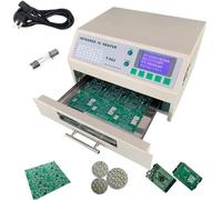Reflow Oven T962/T962A 220V Reflow Soldering Machine 800W/1500W 180x235 mm/300x320 mm Professional Infrared Heater Soldering Machine Automatic Reflow Machine,T-962