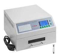 Reflow Soldering Machine 800W Infrared Heater Automatic Oven for Professional Use - Compatible with 180x235mm and 300x320mm PCBs