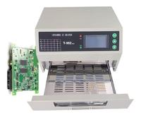 Reflow Soldering Machine, Automatic Infrared Heater, T962 110V/220V, 800W with 7x9.25 inch Soldering Area for PCB Assembly and Repair