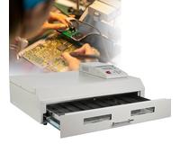 Reflow Soldering Machine, Intelligent Drawer Design, Microprocessor-Controlled Infrared Oven, 960W Heat Power, Ideal for PCB Assembly and Electronic Repair
