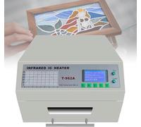 Reflow Soldering Oven 2500W, 800W/1500W Infrared Heating Machine, Automatic Rework Station, Glass Soldering Machine for Home and Professional Use