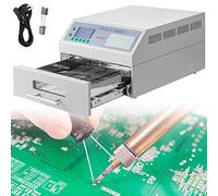 Reflow Welding Machine T962A - Efficient Reflow Soldering Station for CHIP, SOP, PLCC, QFP, BGA - 1500W, AC220V/110V, LCD Display, 300 x 320mm