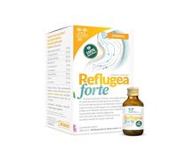 REFLUGEA Forte Salugea - Controls Stomach Acids - Turn Off The Burning Sensation in The Stomach - with Mallow, Mucosave FG, Mastiha Resin, Amla, Fig and Lime Tree