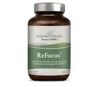 ReFocus | Botanical Formula with Nutricog (Boswellia and Haritaki) and Ashwagandha KSM-66 | 30 Capsules