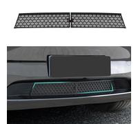 REFORM DESIGN Front Grill Mesh Insert Compatiable with Tesla Model Y, Air Vent Cover Guard Replacement for Tesla Model Y Accessories 2020-2024, Black(Not fit 2025 2026 Juniper)
