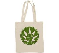 Reform fist Art Natural Cotton Tote Bag White