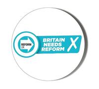 REFORM PARTY - BRITAIN NEEDS REFORM - 38mm Small Badge
