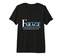 Reform UK Party Nigel Farage Election Support Premium T-Shirt