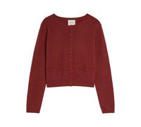 Reformation Clara Cashmere Cardigan - Dark Red - M (UK12 / M)
